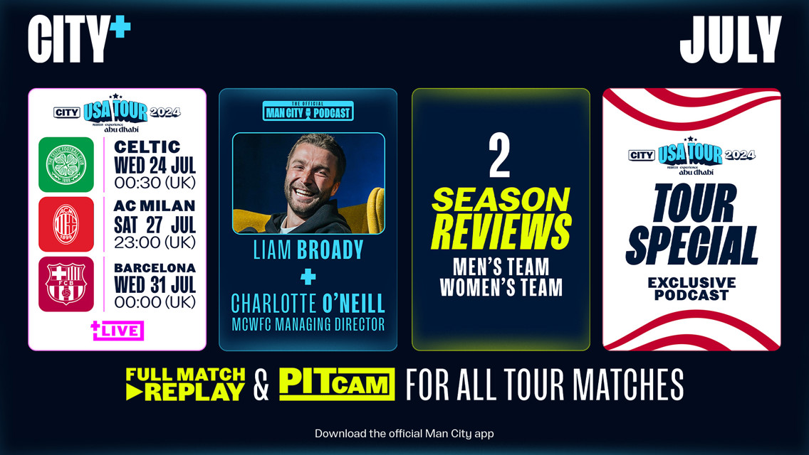 What's Coming up on CITY+ in July