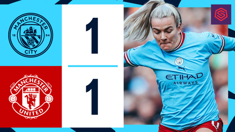 City 1-1 Manchester United: Barclays Women's Super League highlights 