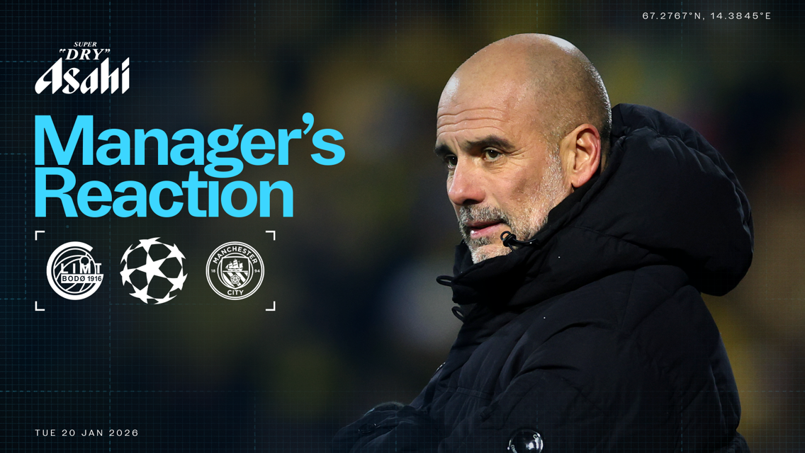 Watch Guardiola's post-Bodo/Glimt press conference