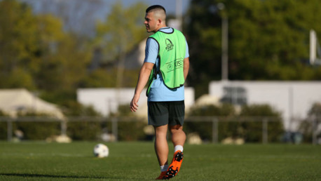 ON THE MARK: Lorenzo Gonzalez was amongst the goal-scorers for City's Under-23s in their friendly clash against NAC Breda