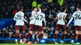 SWEET KISS: Alvarez enjoyed Foden's strike!