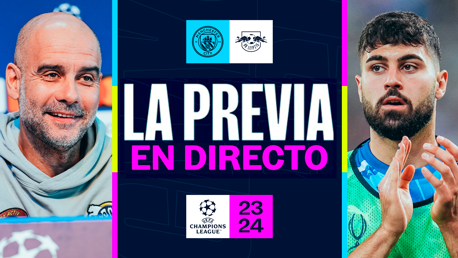 City v RB Leipzig: rueda de prensa