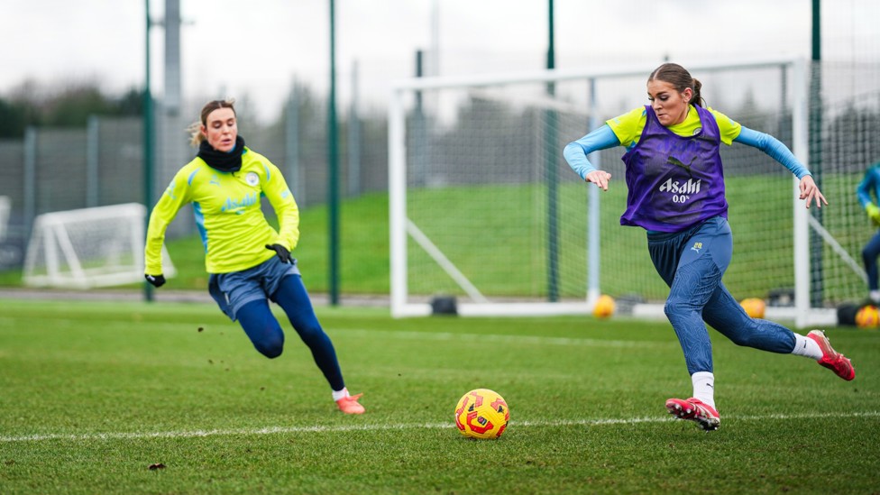 ONE OF OUR OWN  : Gracie Prior bursts up the pitch.