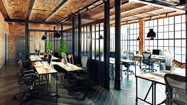 Modest workspace of around 4,000 sq. m.