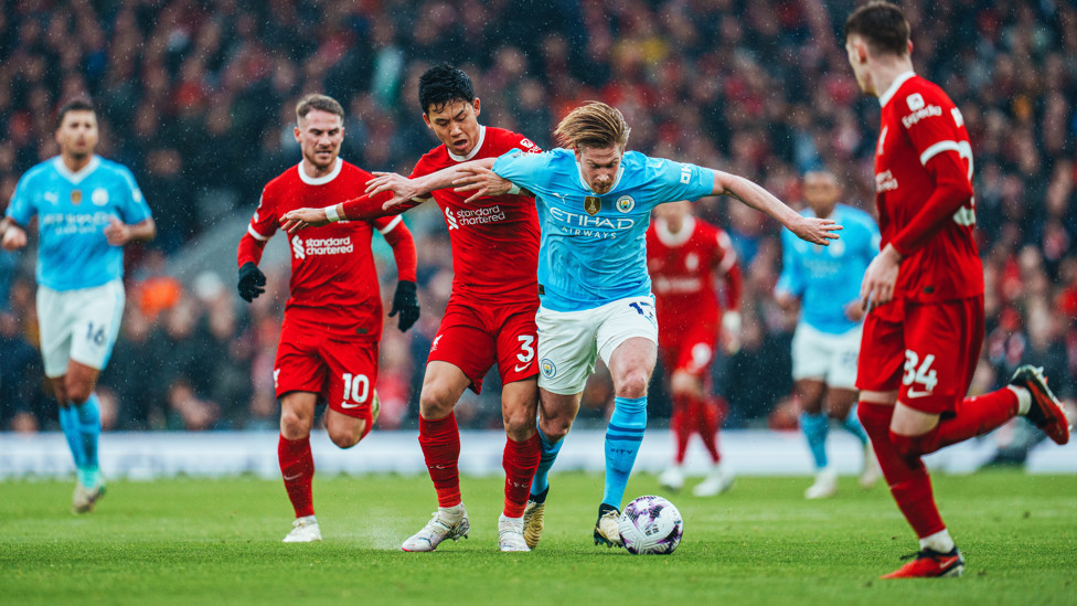 KING KEV : Charging forward shortly after the hosts level through Mac Allister.
