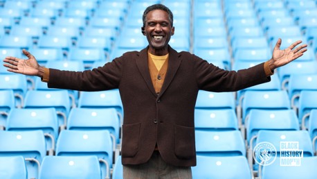 Sissay: The first time I came to Manchester was to see City!