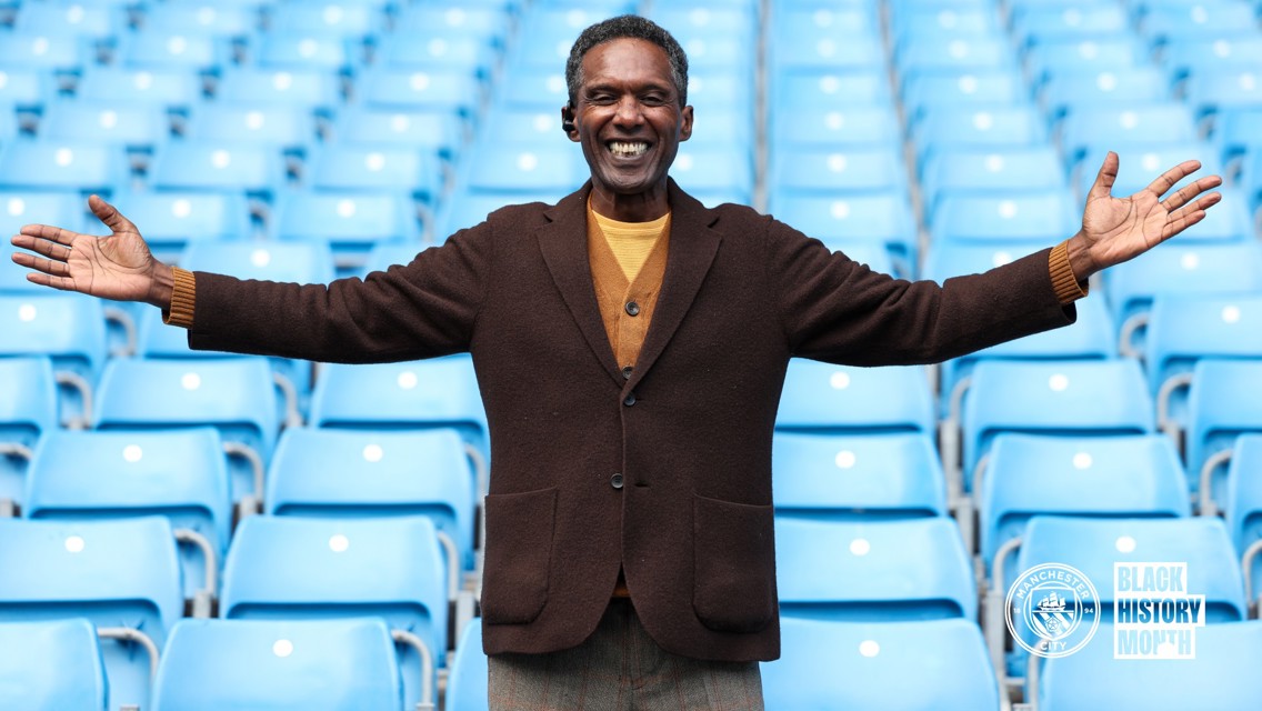 Sissay: The first time I came to Manchester was to see City!