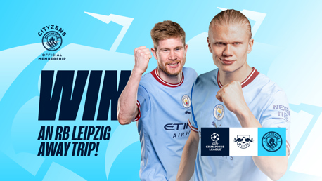 Official Cityzens Members Exclusive: Win an away trip to Leipzig!  