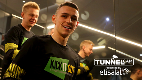 TUNNEL CAM: A behind-the-scenes look at Wednesday's 2-0 win over Cardiff
