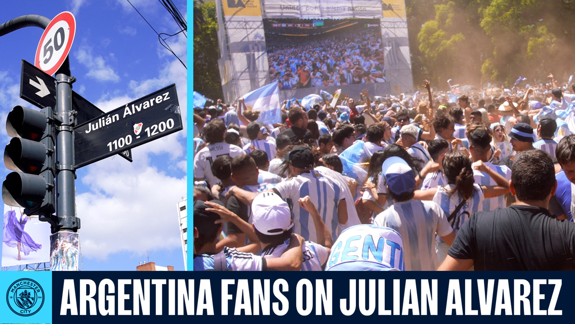 La felicidad inunda Buenos Aires después del Mundial de Julián Álvarez con Argentina