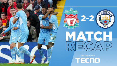 Rekap Pertandingan: Liverpool 2-2 City