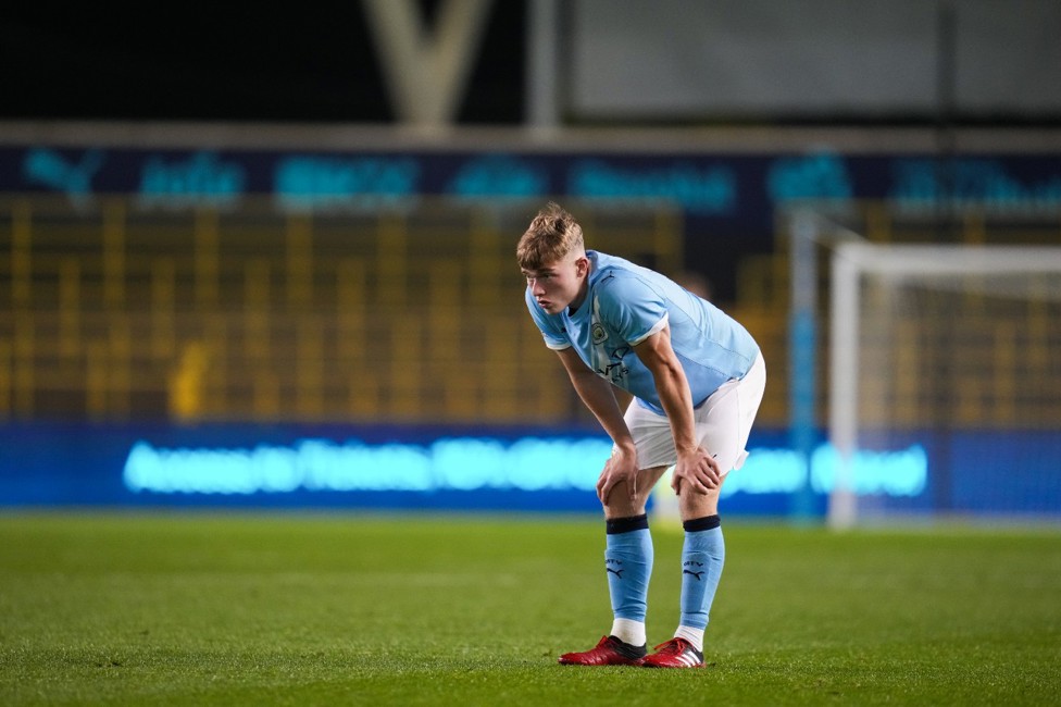 MIDDLE MARCH; Kian Breckin proved a vital figure in midfield