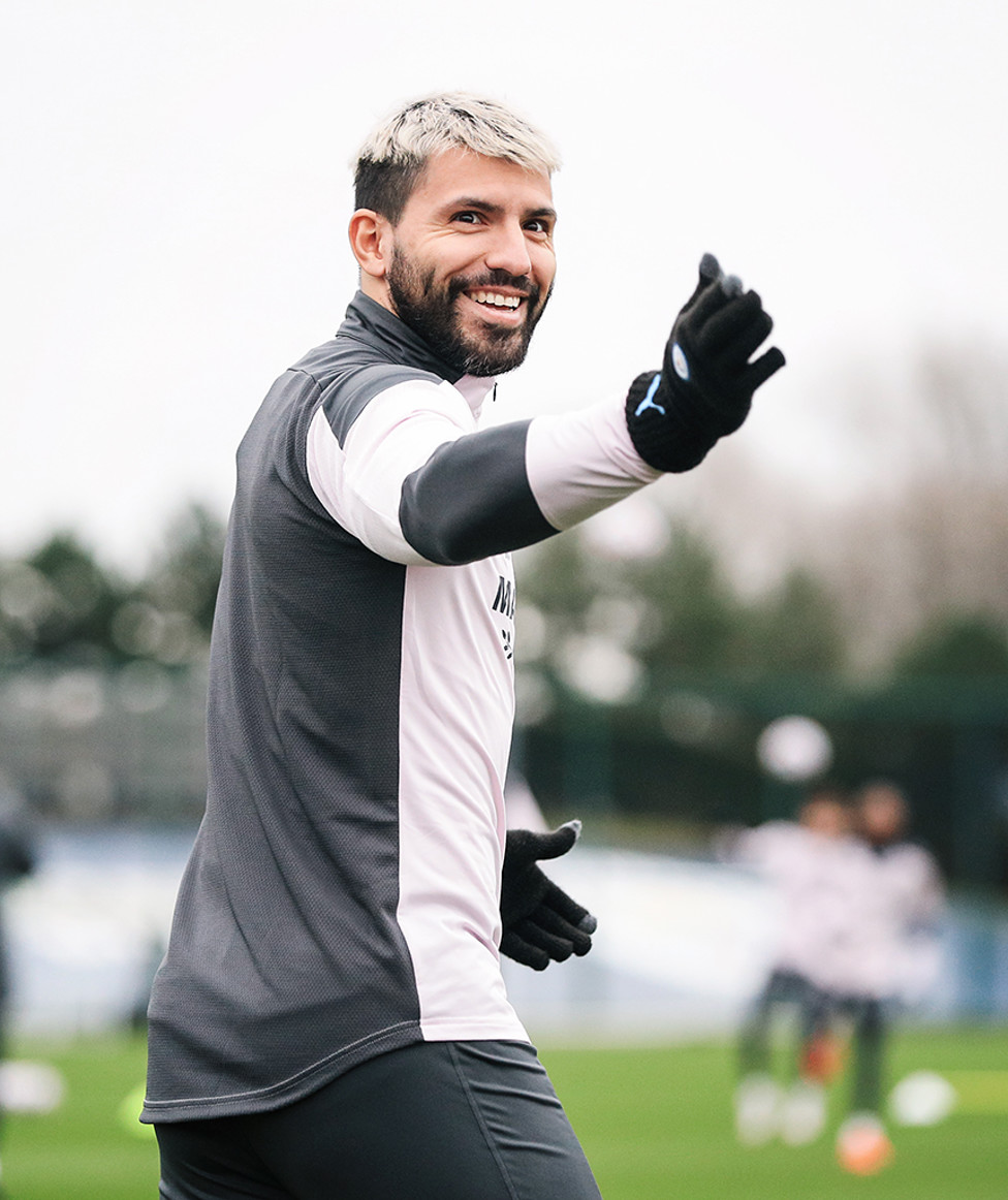 SERGIO!!! Our master marksman was full of smiles ahead of Tuesday's session
