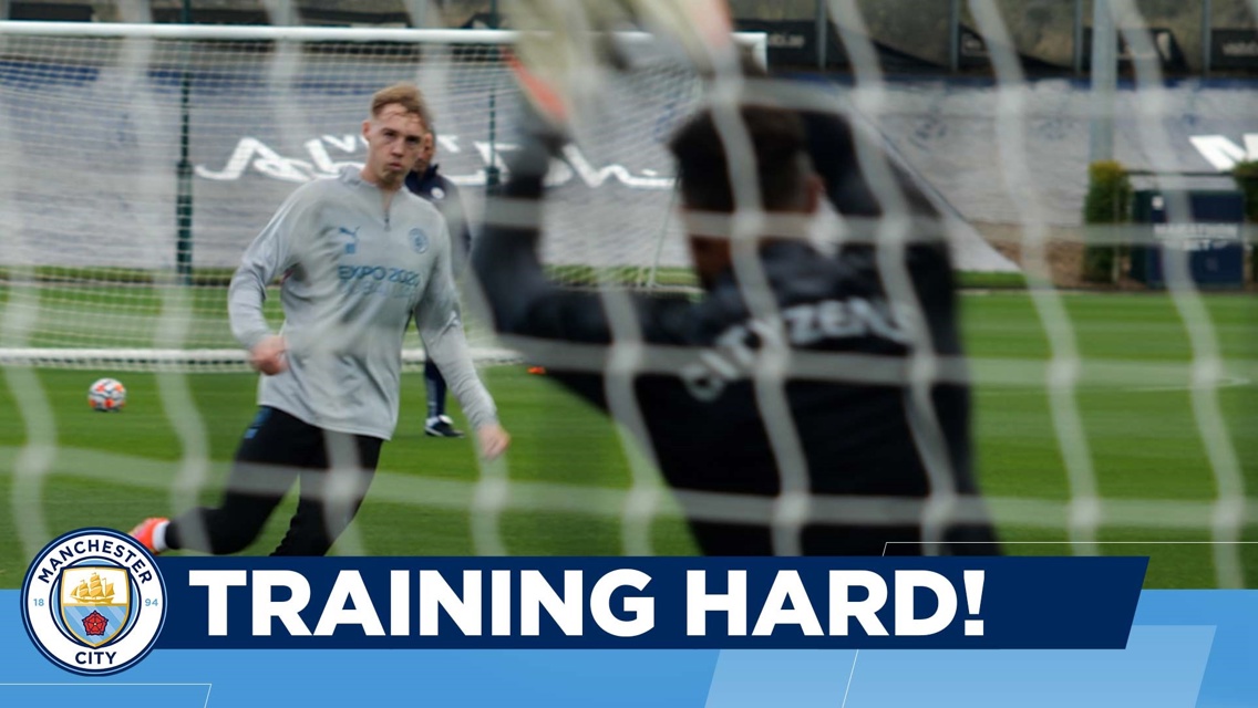 Wednesday training: Crosses and shooting practice
