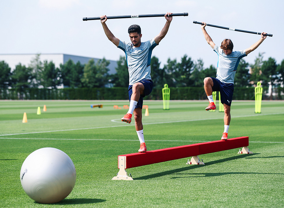"Yan, looks the new season footballs have increased in size..."