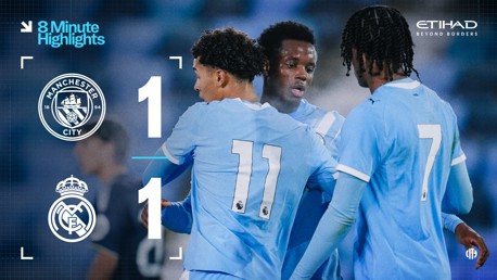 8-minute highlights: City EDS 1-1 Real Madrid
