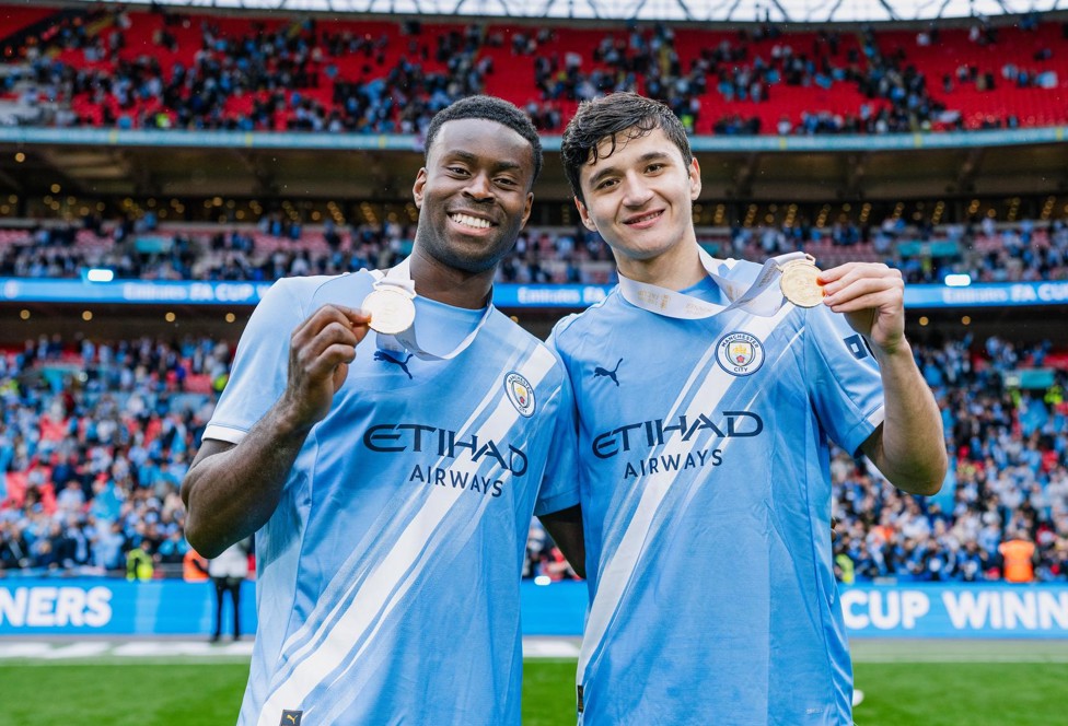 ANOTHER ONE : And it is quickly followed up with FA Cup celebrations! 