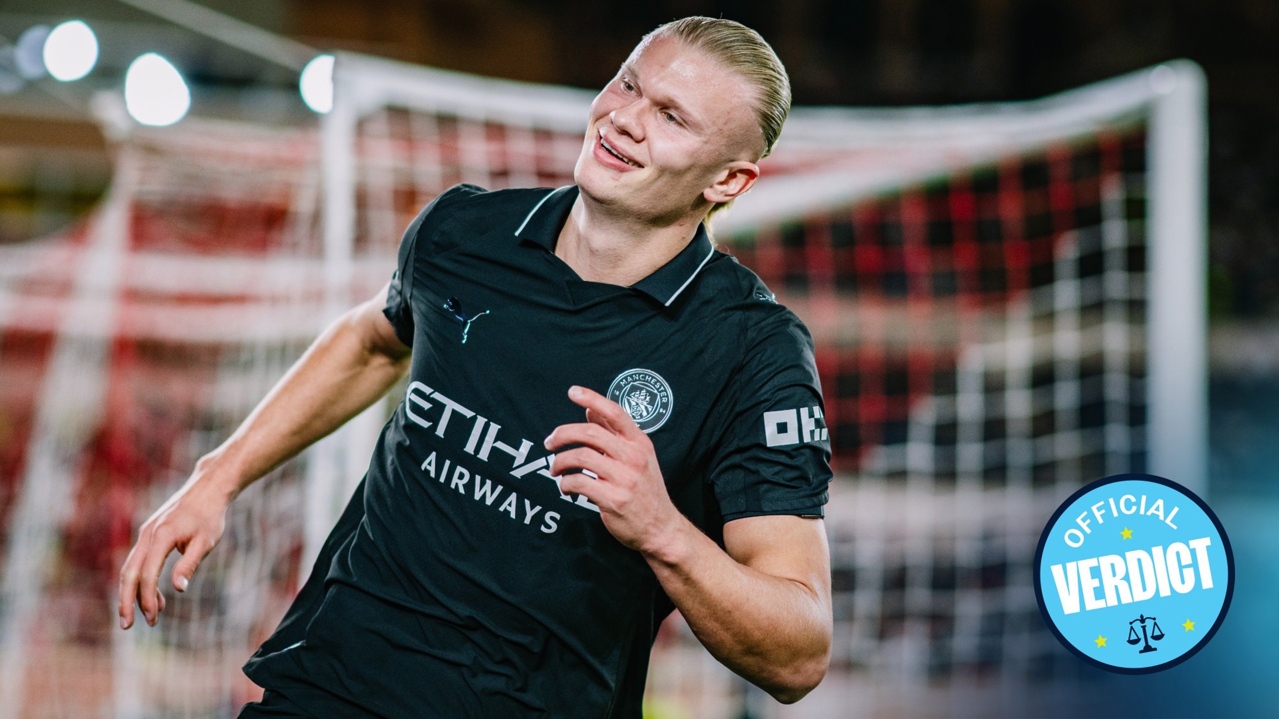 Haaland double not enough for victory as Monaco score late leveller