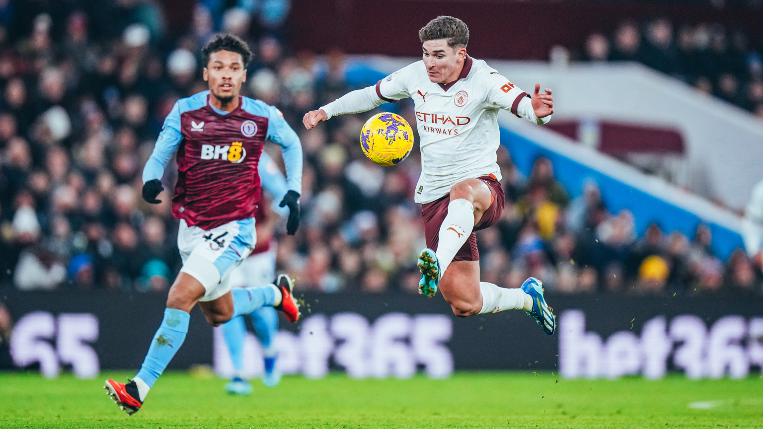 Deflected strike the difference as City suffer defeat at Villa 