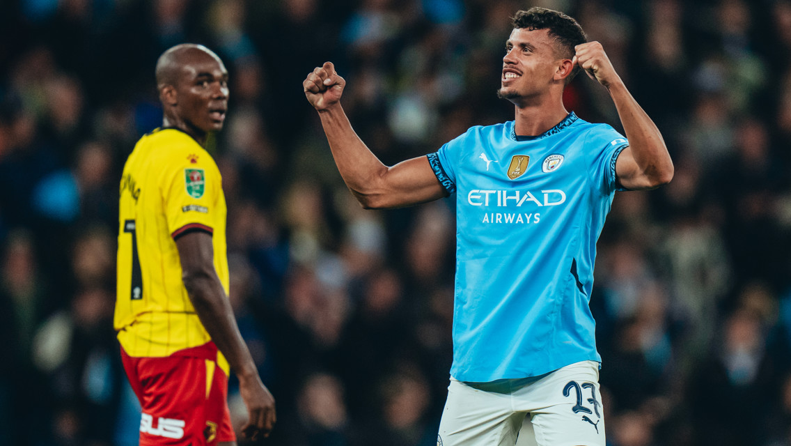 FIST PUMP: Nunes celebrates.