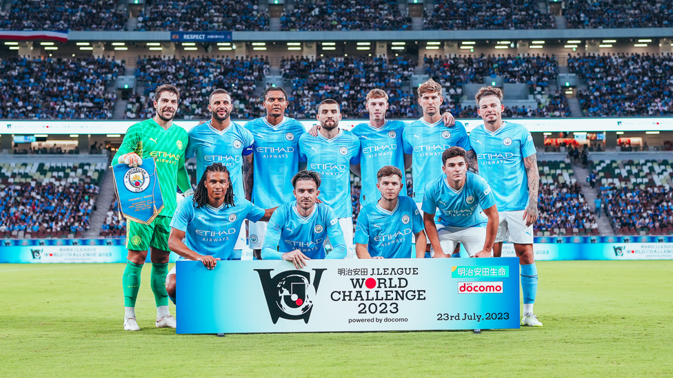 FOR STARTERS : City's line-up for the first 45 minutes