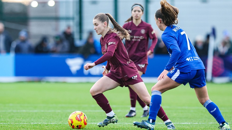 CENTURY: :  She’d grab her 100th City appearance the following month against Everton