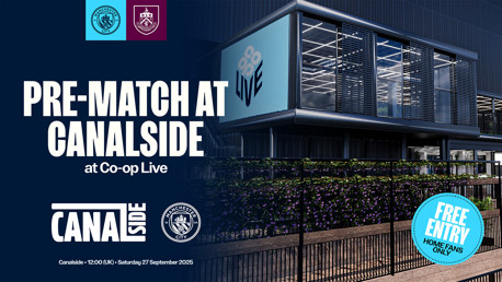 Free fan zone returns for City's Premier League game against Burnley!