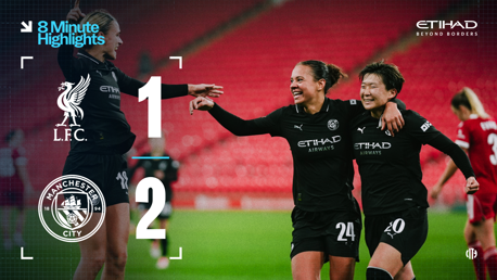 Eight-minute highlights: Liverpool 1-2 City 