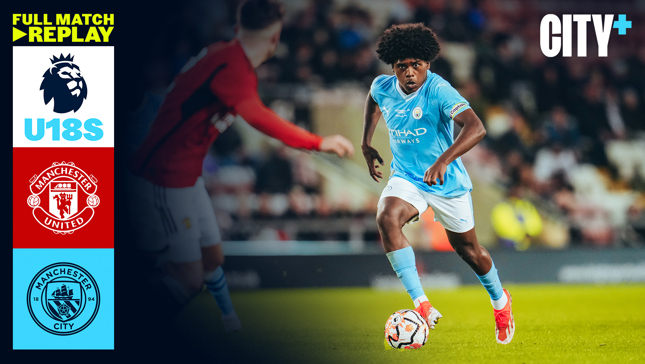 Full-match replay: United v City - Under-18 Premier League Cup final
