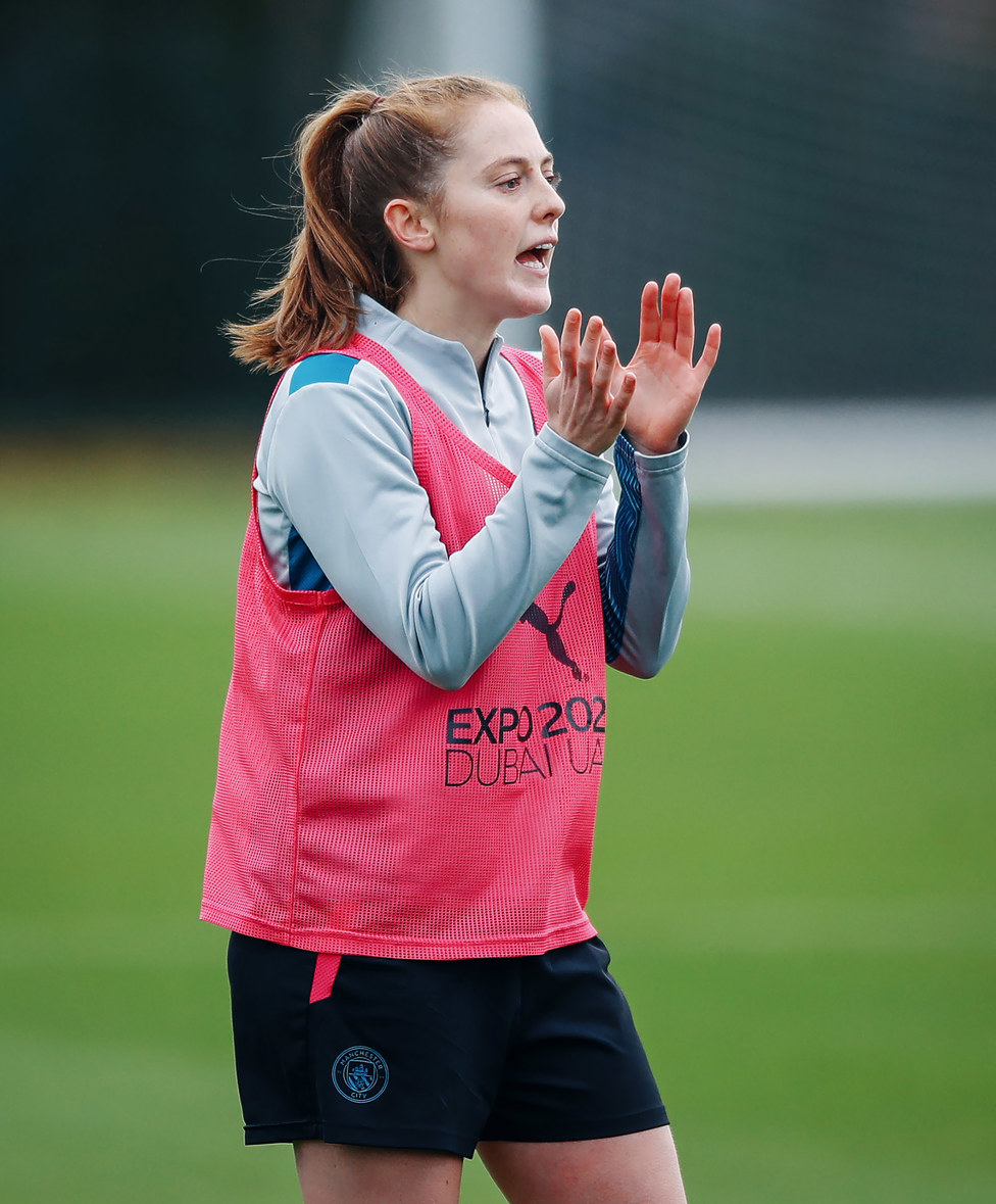 BRICK WALSH : Fresh from her worldie goal at Leicester, Keira Walsh has called upon her teammates to 'show City still mean business'