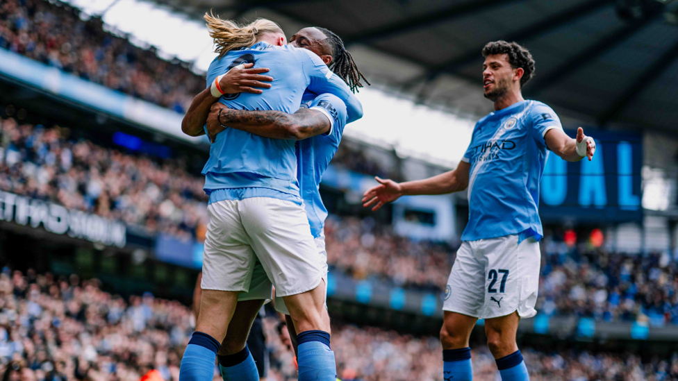 HAPPY HAALAND : Thanks Semenyo for the assist.