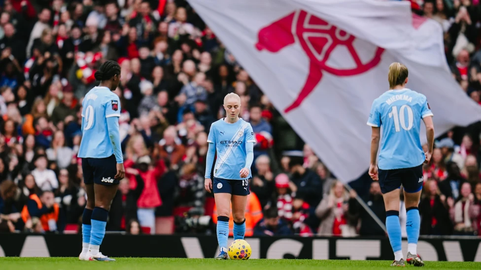 ARSENAL 1-0 CITY : The Blues suffer only our second league defeat of the season with Olivia Smith’s goal the difference