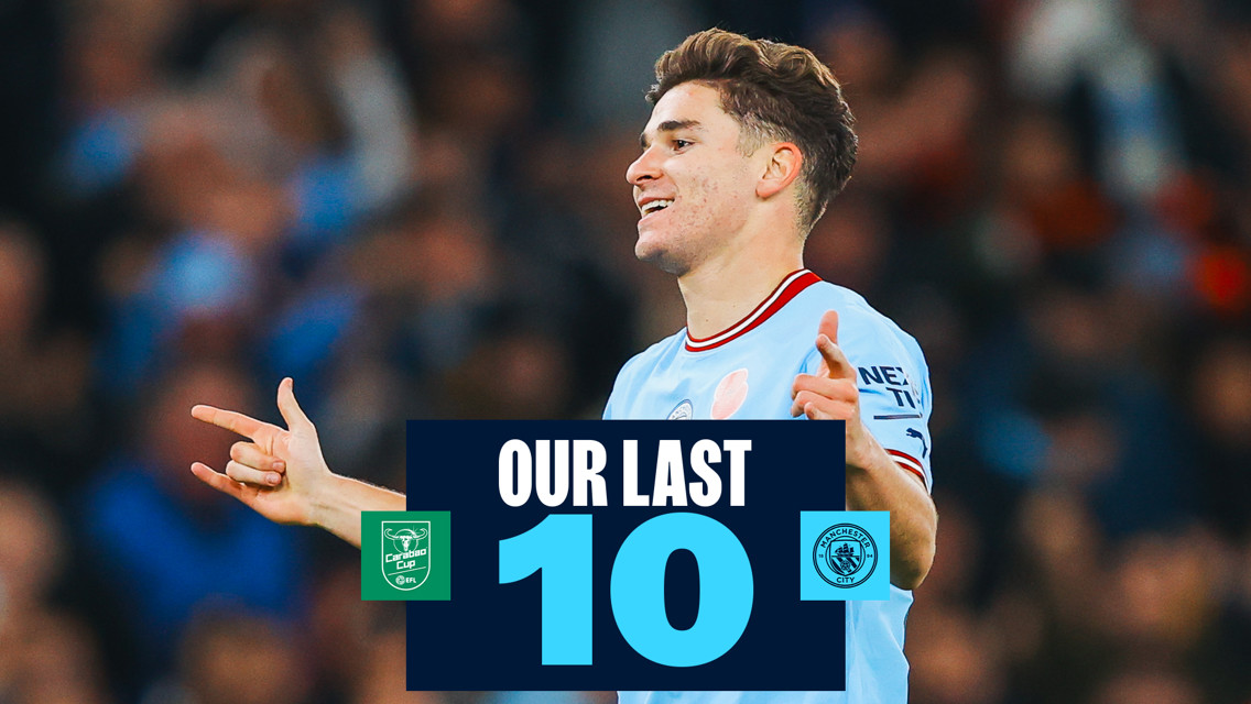 Watch: City's last 10 League Cup third round goals