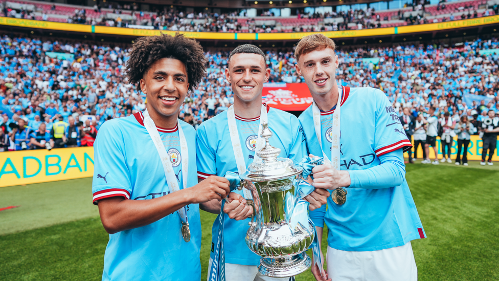ACADEMY GRADUATES : What a trio!