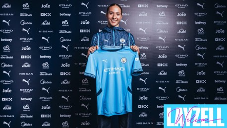 Revelado número da camisa de Layzell 