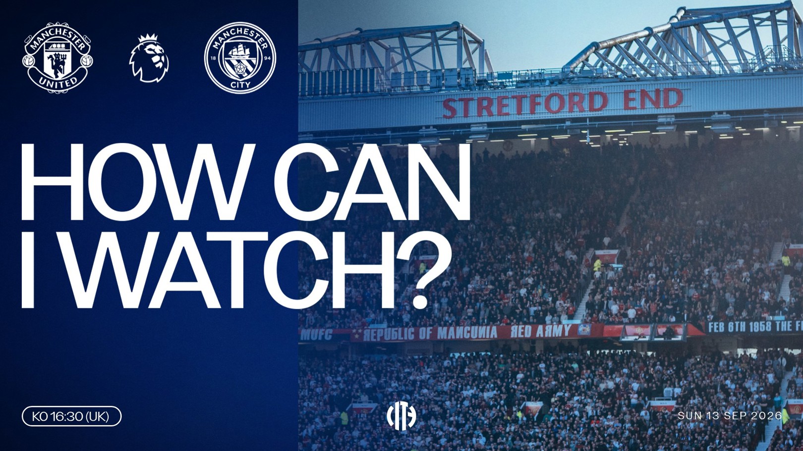 How can I watch Manchester United v City on TV across the globe?