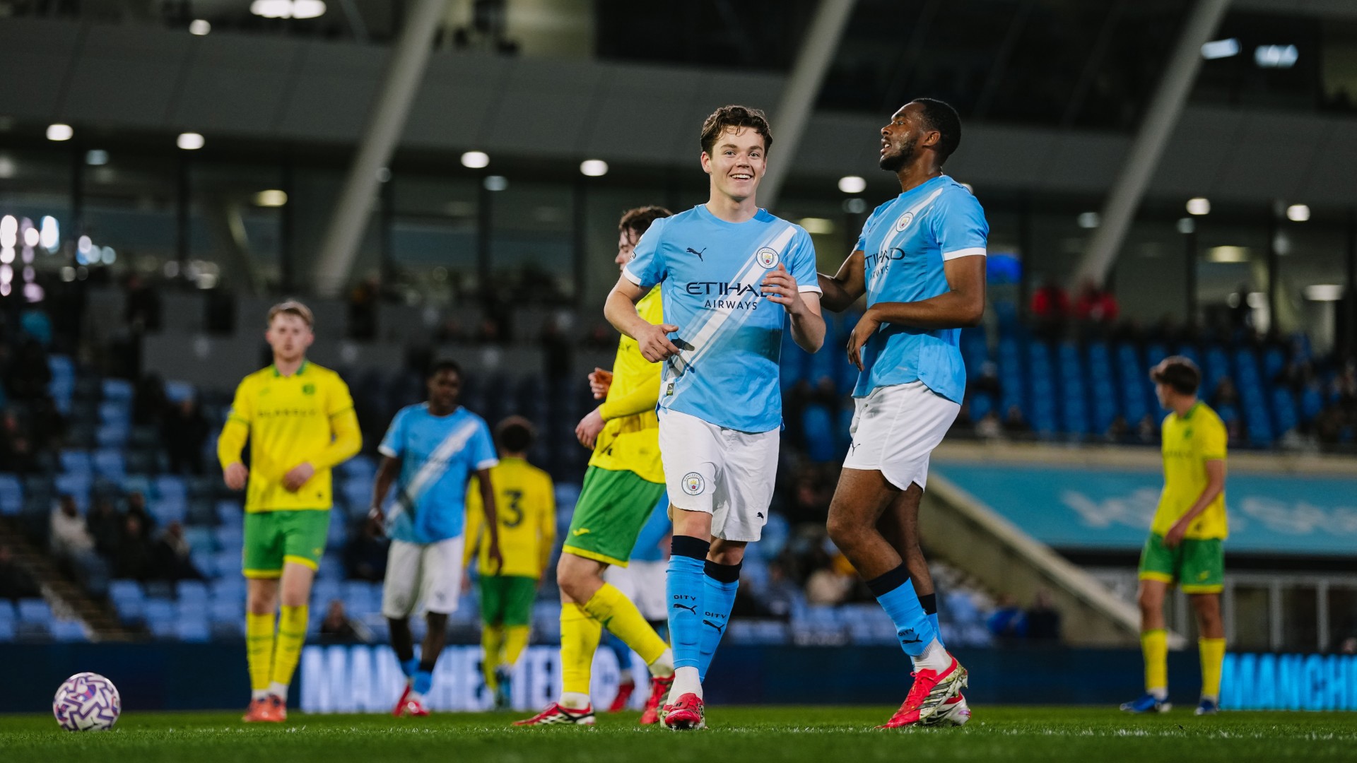 SMILING SVERRE : Nypan makes no mistake from the penalty spot. 