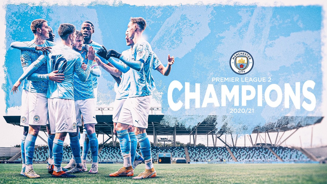 City's Elite Development Squad crowned PL2 champions