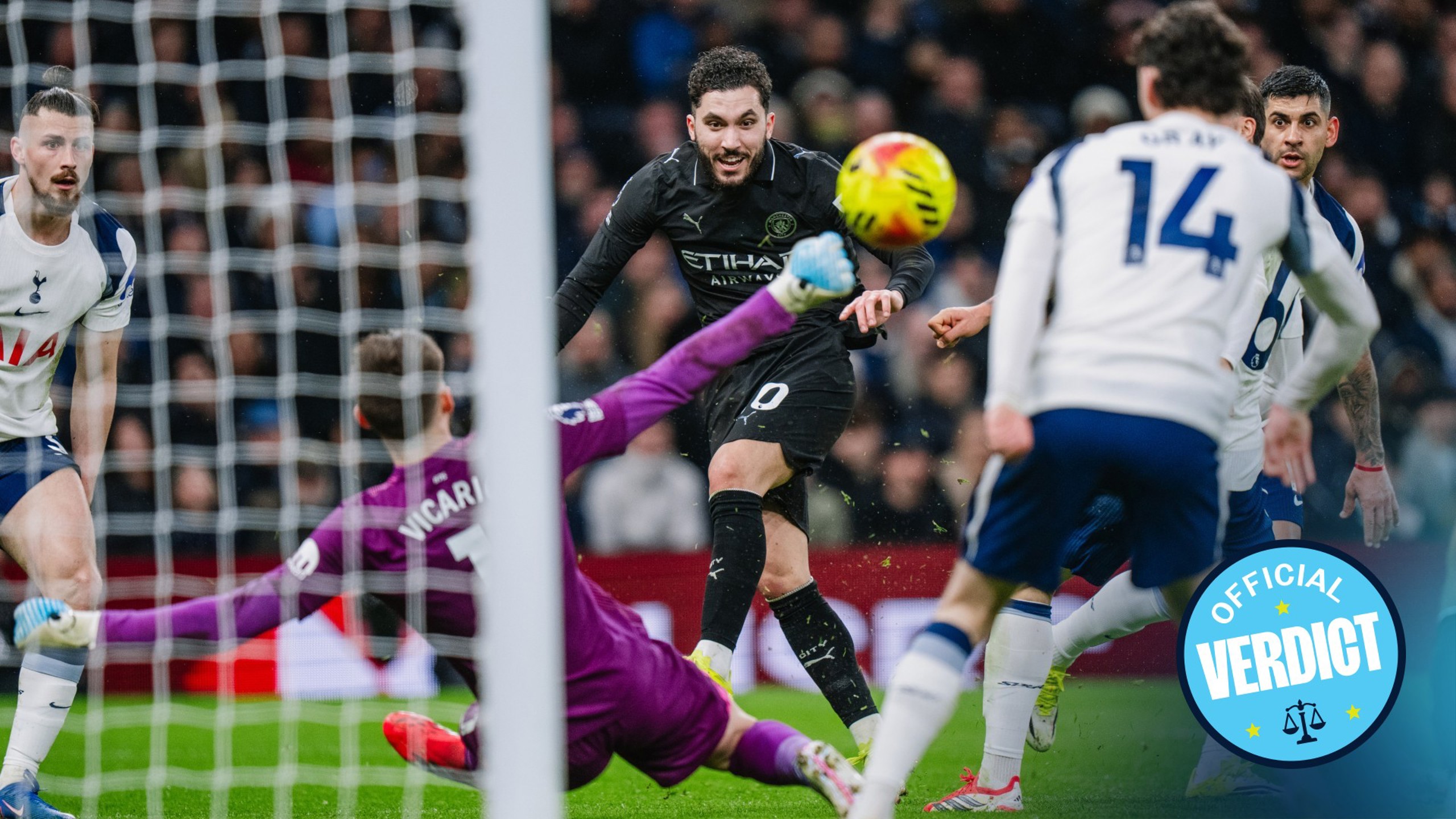 City settle for point after Tottenham comeback