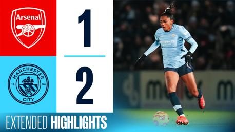 Extended Highlights: Arsenal 1-2 City
