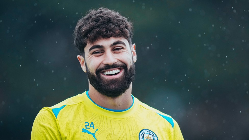 ALL SMILES : Josko Gvardiol in high spirits