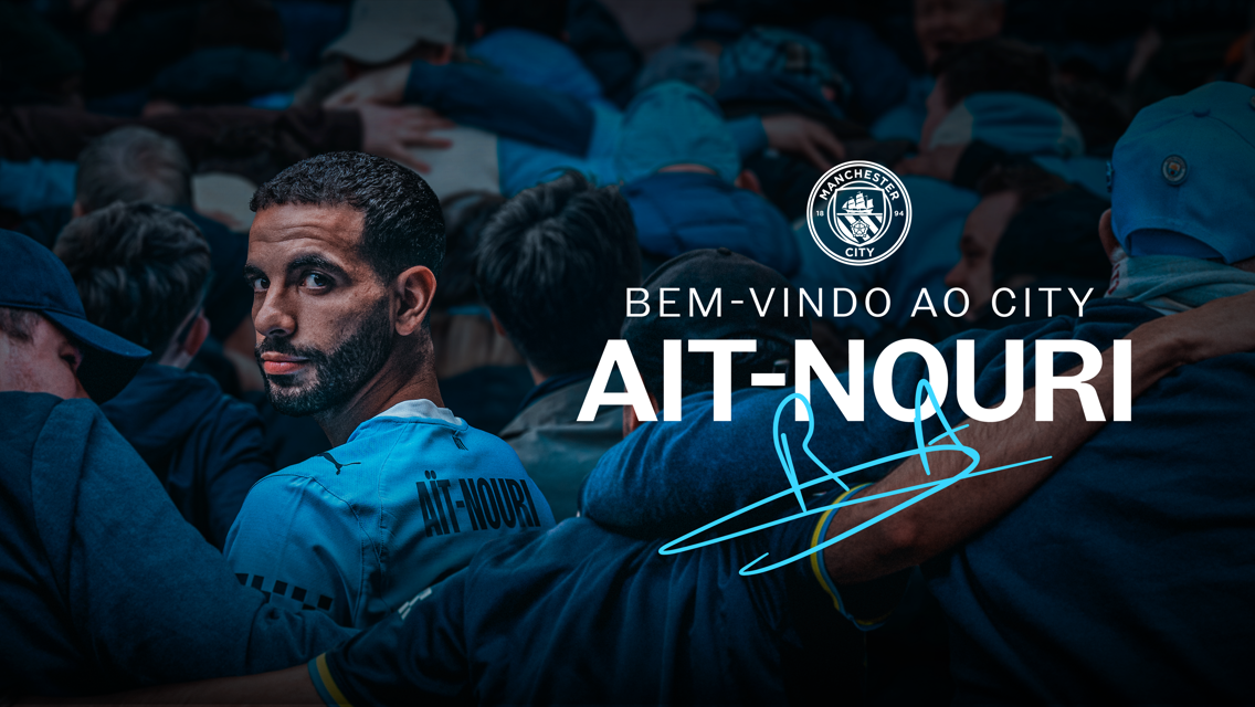Ait-Nouri: “estou orgulhoso de chegar ao City”