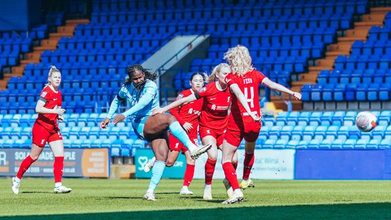 Bunny’s Liverpool thunderbolt nominated for WSL Goal of the Season