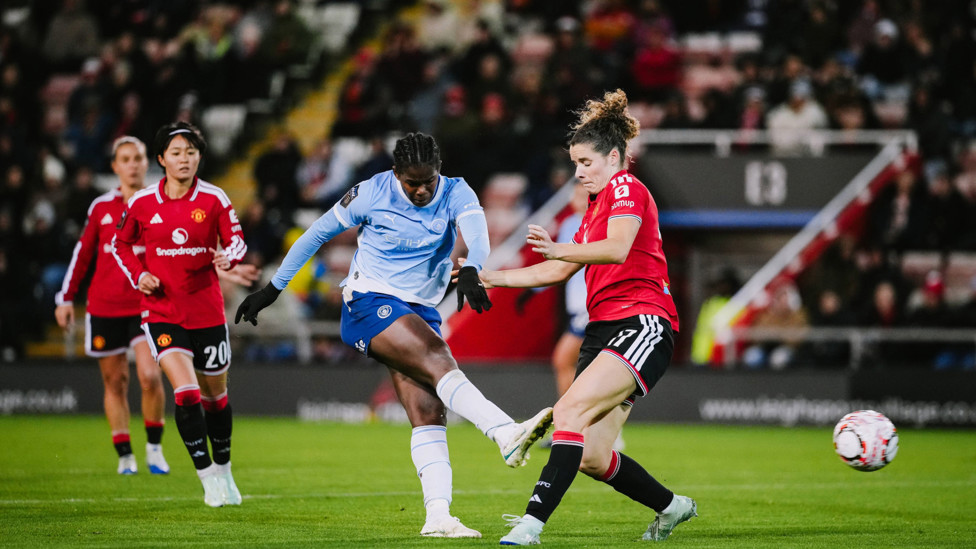 A goal on her milestone night : Bunny Shaw puts us ahead on her 100th WSL appearance