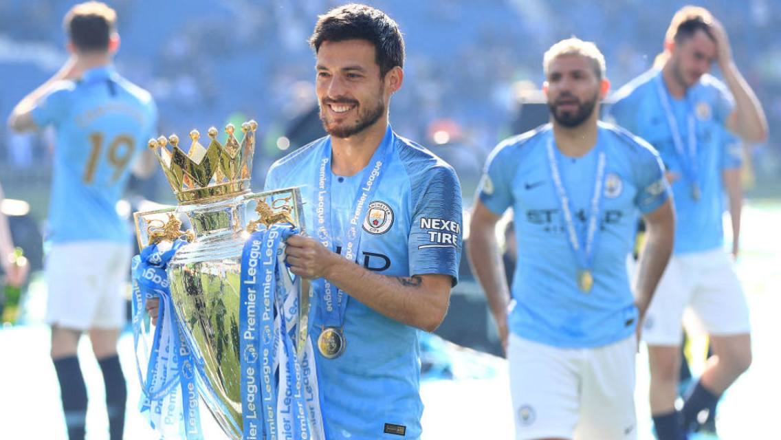SILVA SERVICE: David has played 400 games in a Manchester City shirt