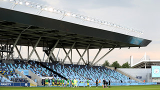 Travelling to the Joie Stadium