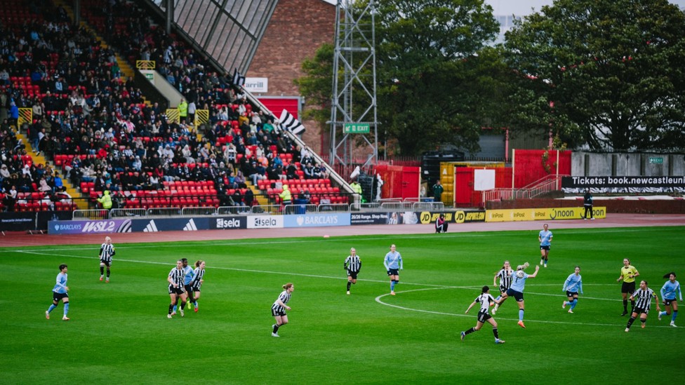 STAND BY ME: our Club Photographer finds an alternative view of the pitch