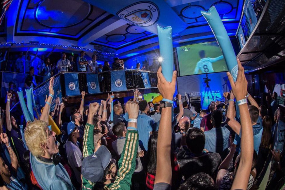 APOIO INCONDICIONAL : Evento da Citizens Brasil em 2017, para City x Tottenham.