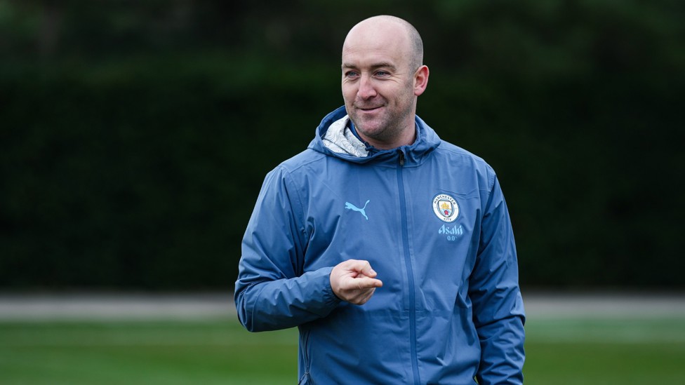 HAPPY TO BE BACK : Cushing is clearly delighted to be at the CFA again