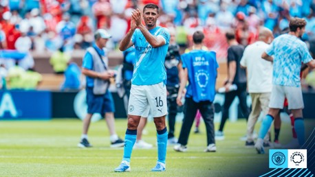 Rodri: I feel strong and so happy to be back playing for City